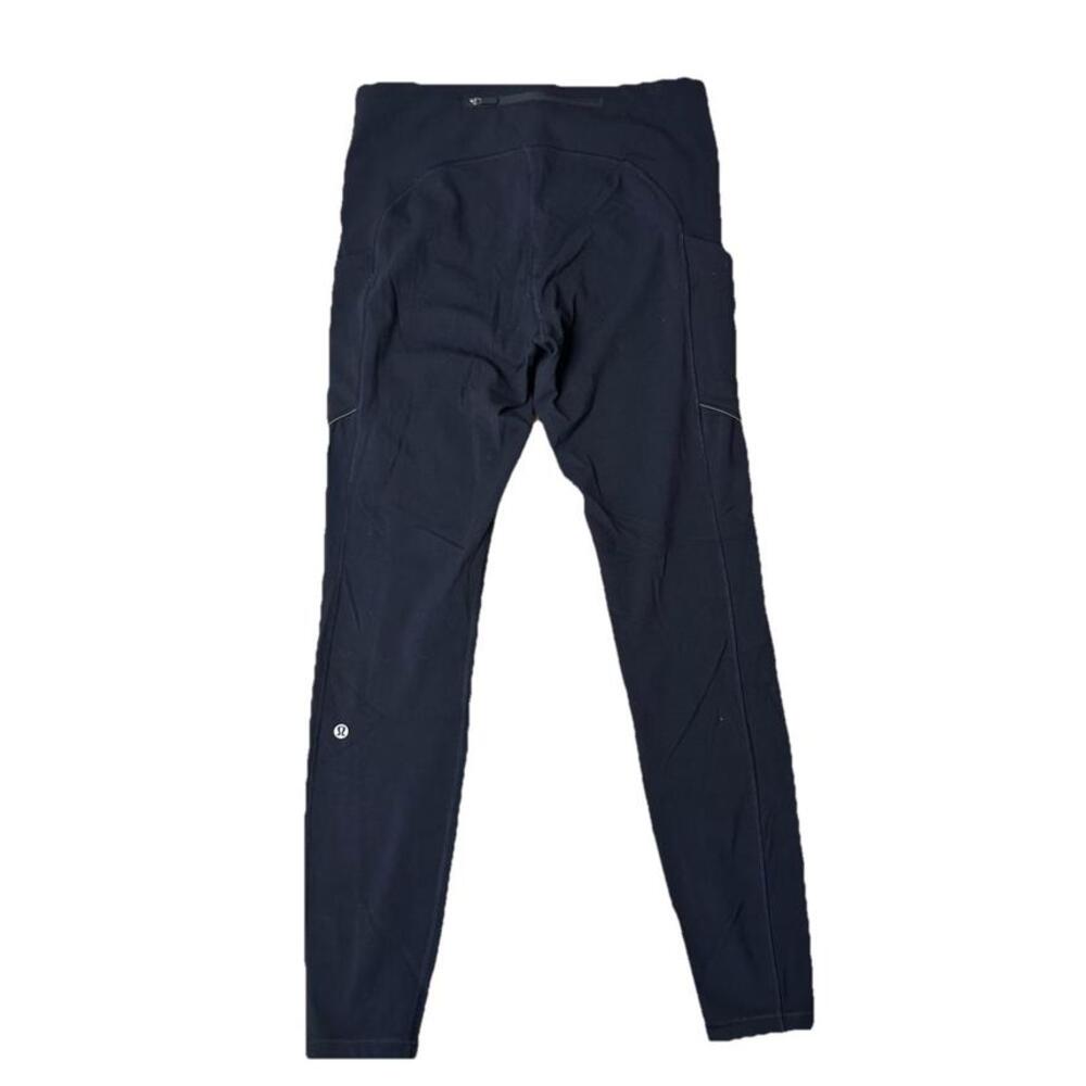 Lululemon Speed Up Tight Size 8 Full On Luxtreme Brushed 28" Black Athleisure - Picture 4 of 6